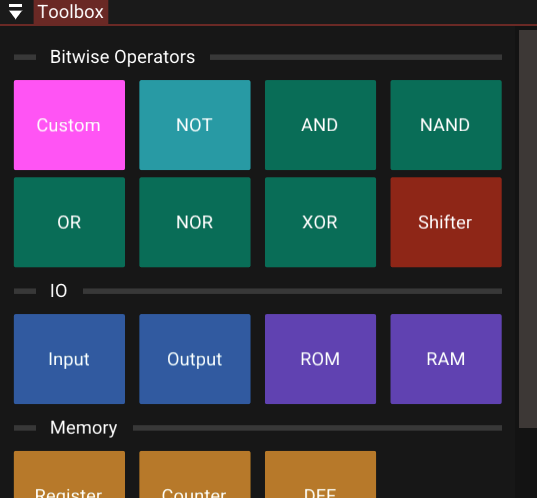 Toolbox Panel